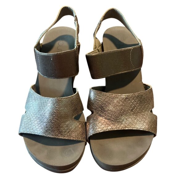 Corkys Womens Fig Casual Wedges Shoes SZ 8 Womens 2 Inch Heel Comfort Summer - Picture 6 of 9